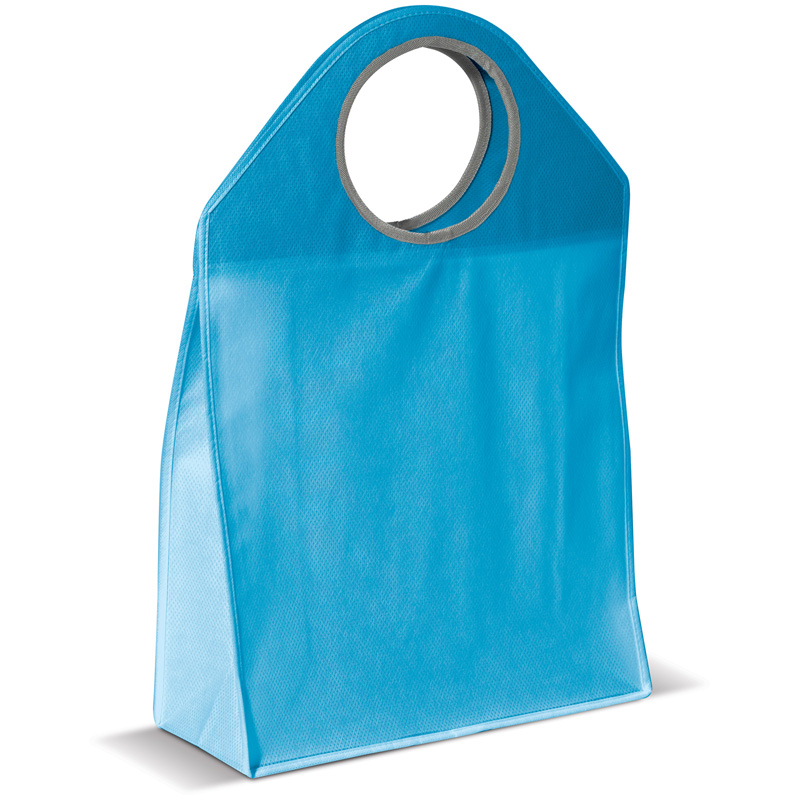 TOPPOINT Große Tasche aus Non Woven Hellblau