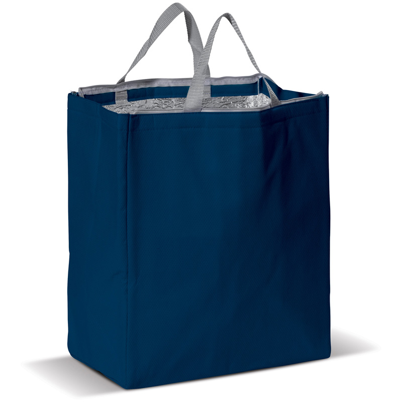 TOPPOINT Große Kühltasche aus Non Woven Dunkelblau