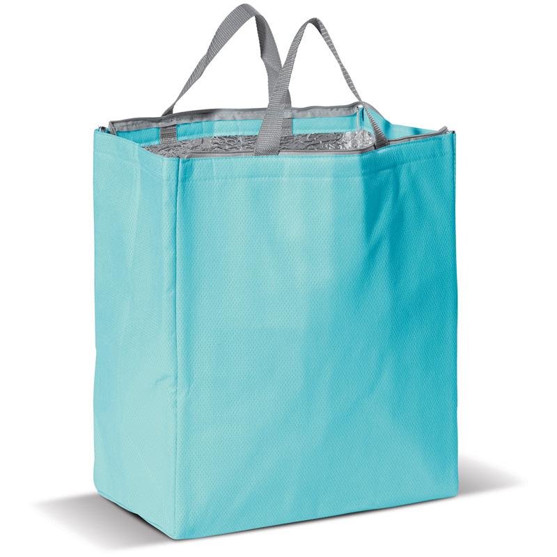 TOPPOINT Große Kühltasche aus Non Woven Hellblau