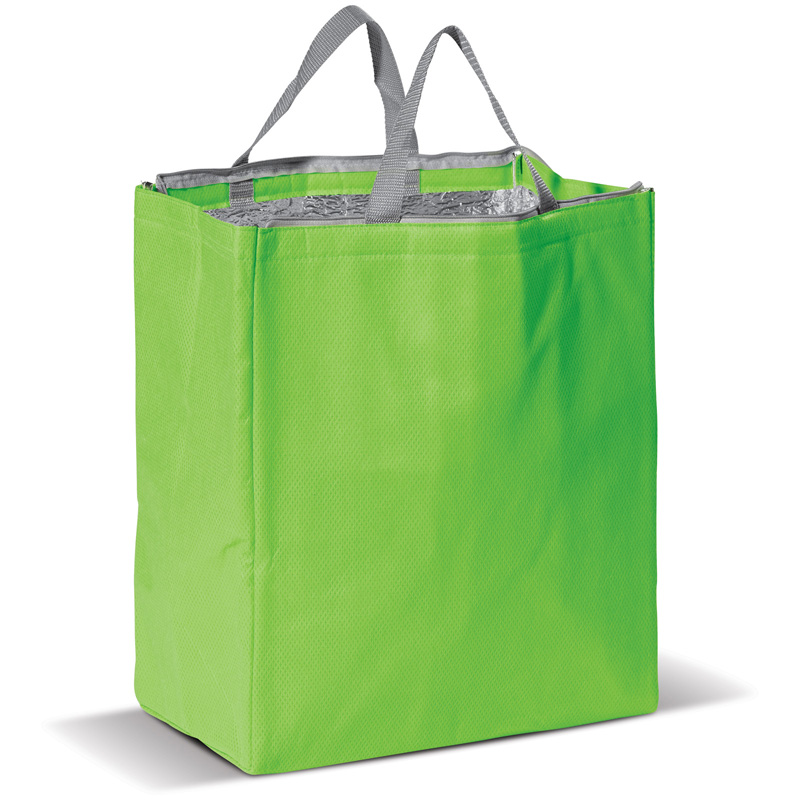 TOPPOINT Große Kühltasche aus Non Woven Hellgrün