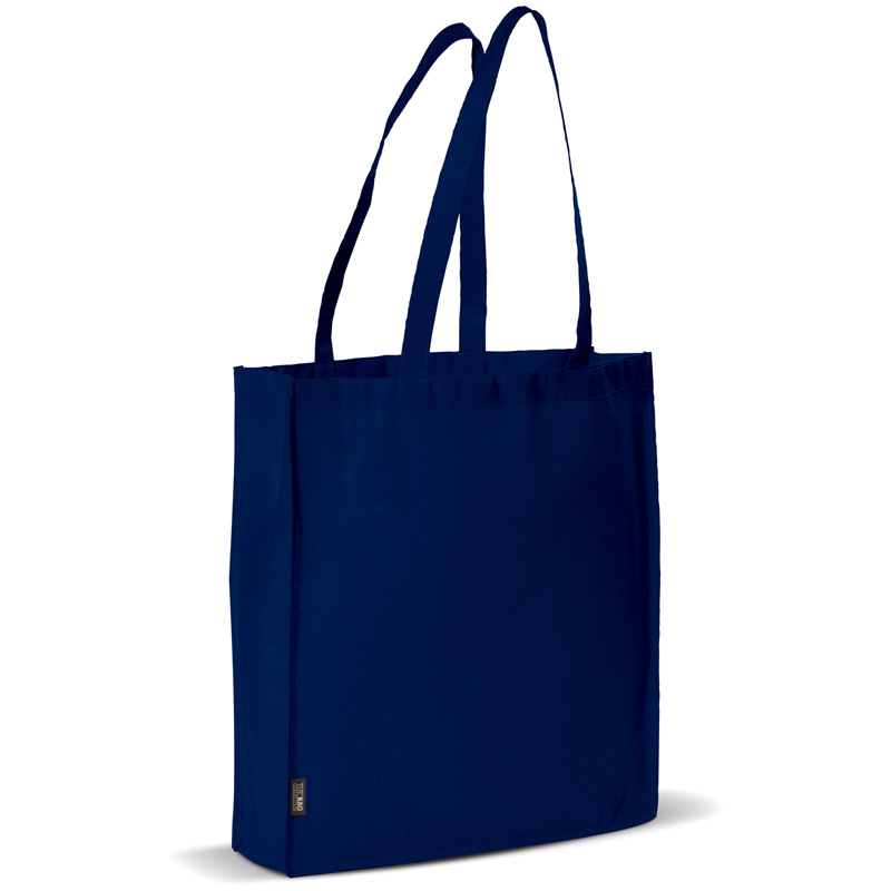 TOPPOINT Non Woven Tasche mit Bodenfalte Dunkelblau