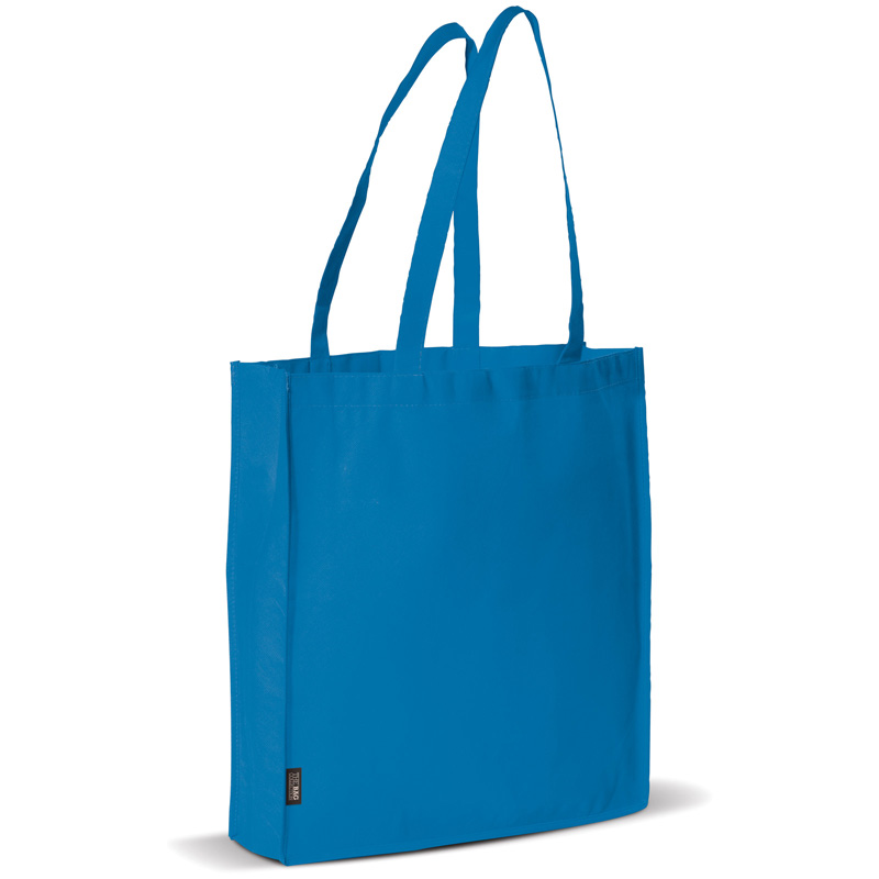 TOPPOINT Non Woven Tasche mit Bodenfalte Blau