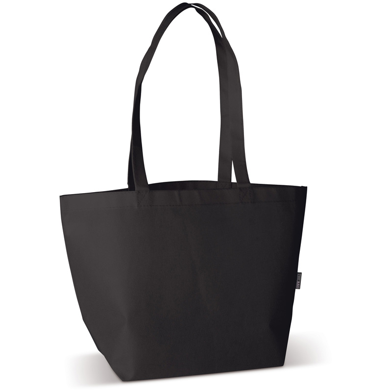 TOPPOINT Elegante Non Woven Tasche Schwarz