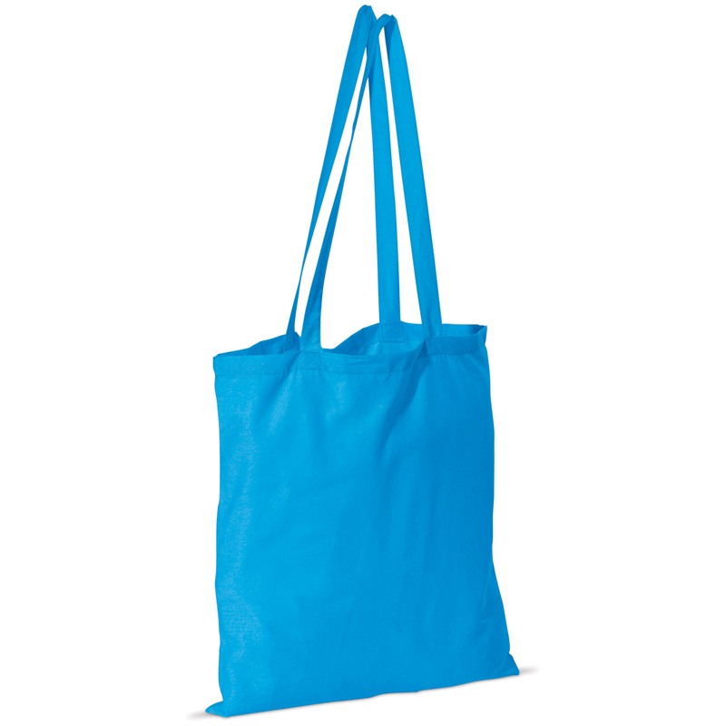 TOPPOINT Schultertasche aus Baumwolle blau Blau