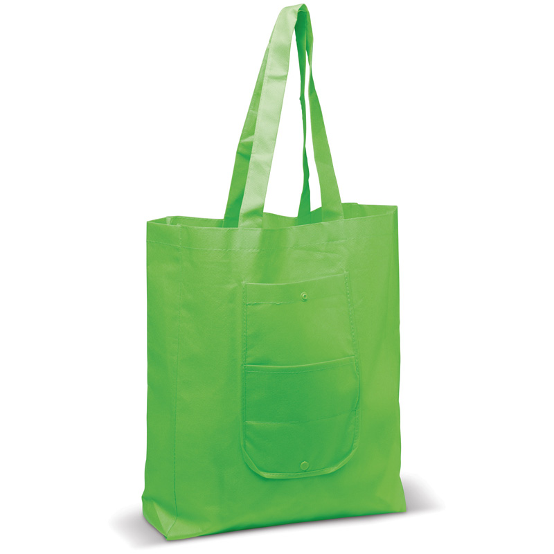 TOPPOINT Faltbare Einkaufstasche Non-Woven Hellgrün