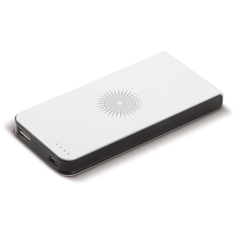 TOPPOINT Powerbank kabelloses Ladegerät 4000mAh Weiss