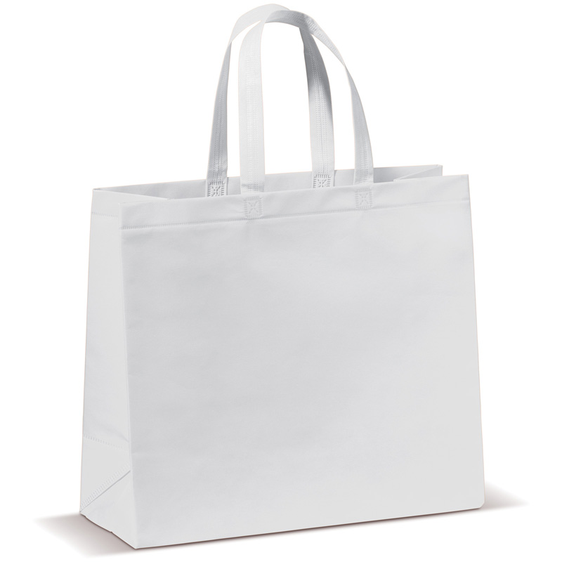 TOPPOINT Laminierte Non Woven Tasche 5 Weiss