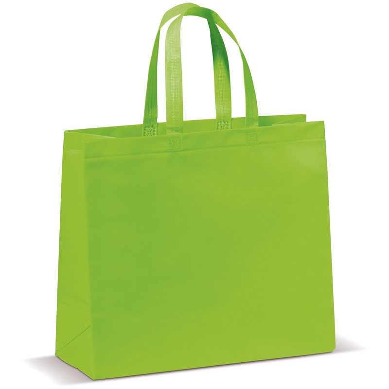 TOPPOINT Laminierte Non Woven Tasche 5 Hellgrün