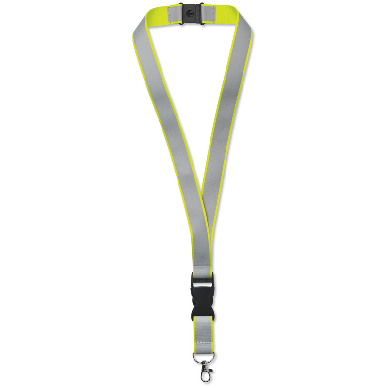 TOPPOINT Lanyard reflektierend Neongelb