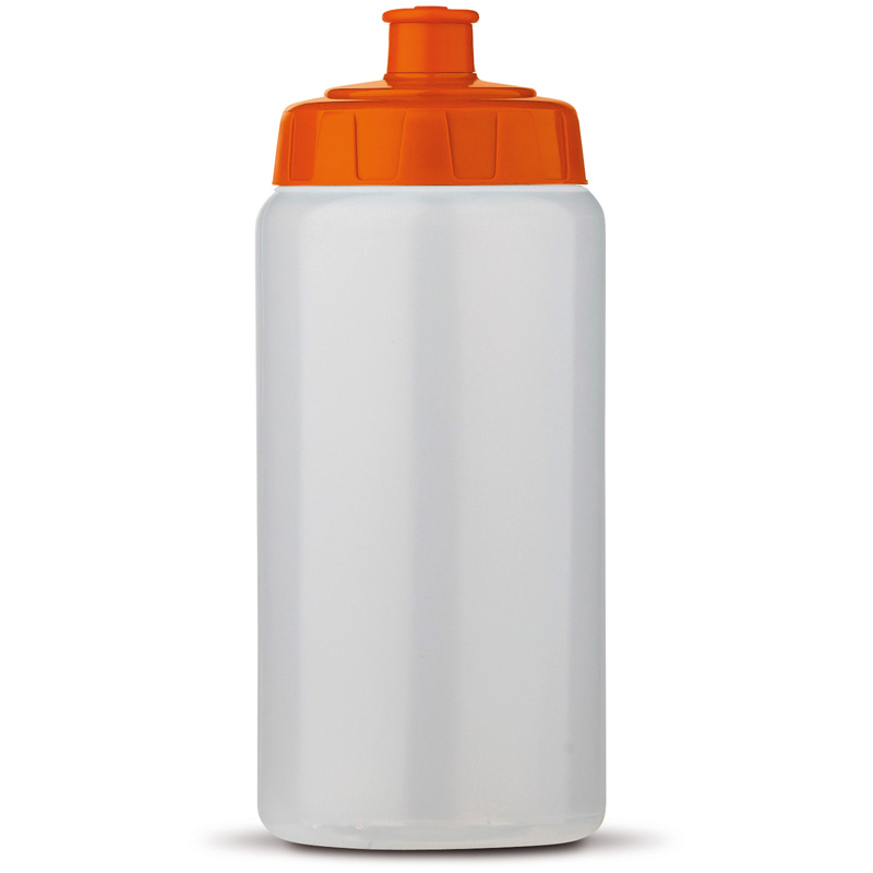 TOPPOINT Trinkflasche 0,5 l Transparent Orange