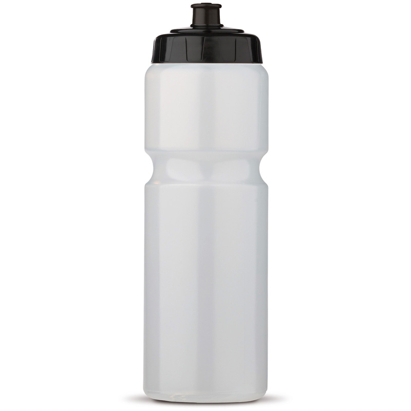 TOPPOINT Trinkflasche 0,75 l Transparent Schwarz