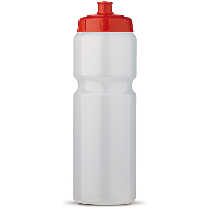 TOPPOINT Trinkflasche 0,75 l Transparent Rot