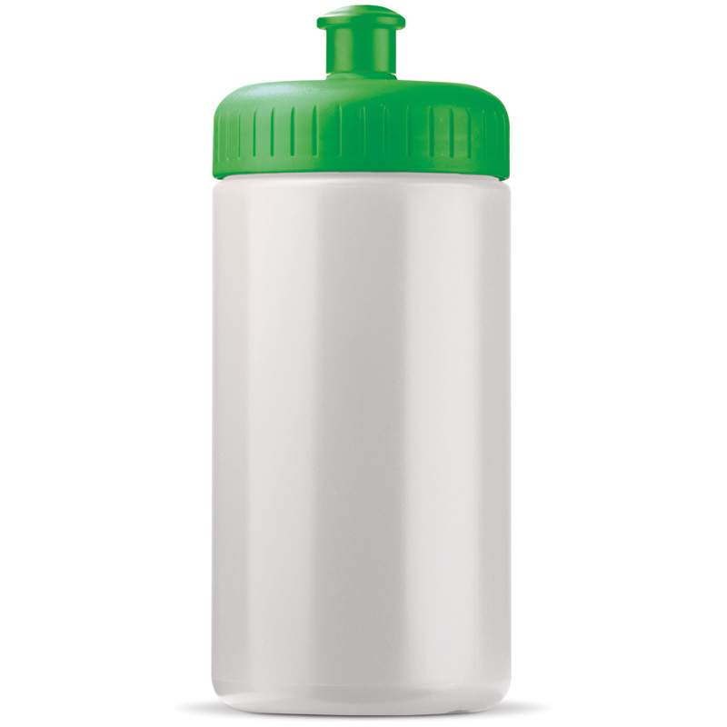 TOPPOINT Toppoint Sportflasche 500 Basic Weiss / Grün