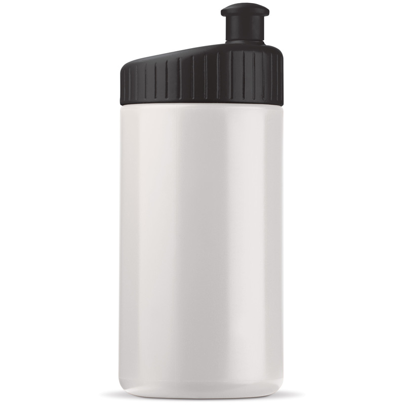 TOPPOINT Toppoint Sportflasche 500 Design Weiss / Schwarz