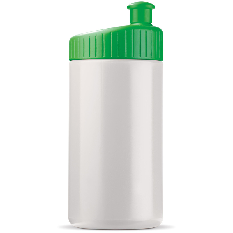 TOPPOINT Toppoint Sportflasche 500 Design Weiss / Grün