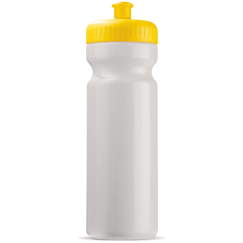 TOPPOINT Toppoint Sportflasche 750 Basic Weiss / Gelb