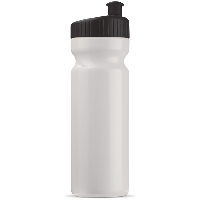 TOPPOINT Toppoint Sportflasche 750 Design Weiss / Schwarz