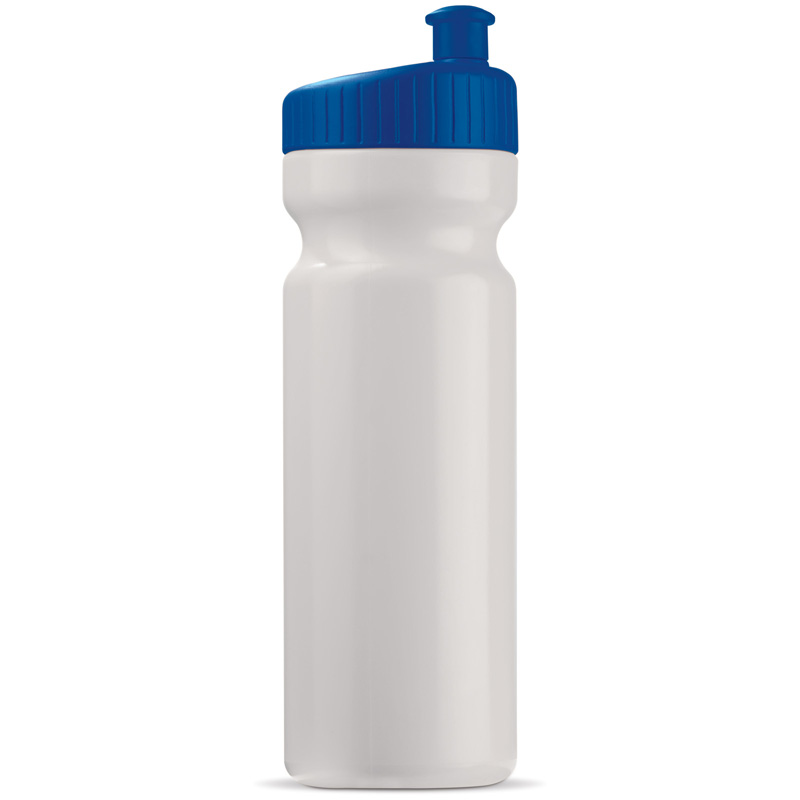 TOPPOINT Toppoint Sportflasche 750 Design Weiss / Dunkelblau