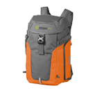 Orange grauer Outdoor Rucksack